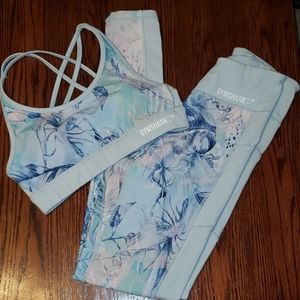 Gymshark Floral Set